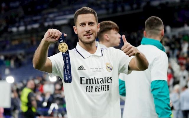 Eden Hazard góp phần giúp Real Madrid giành chức vô địch La Liga